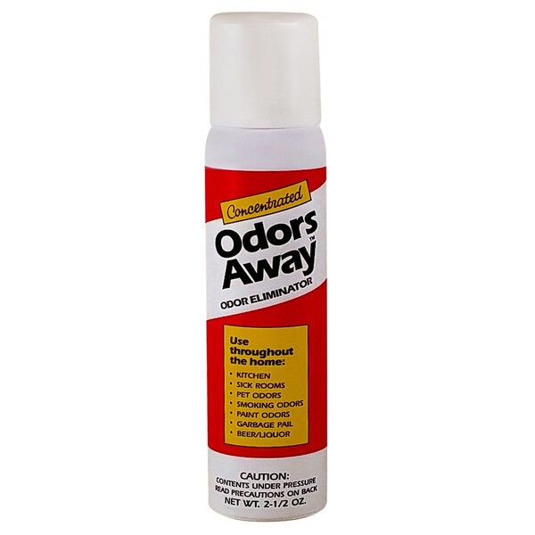 Odors Away No Scent Odor Control Spray 2.5 oz Aerosol 73000 Zoro